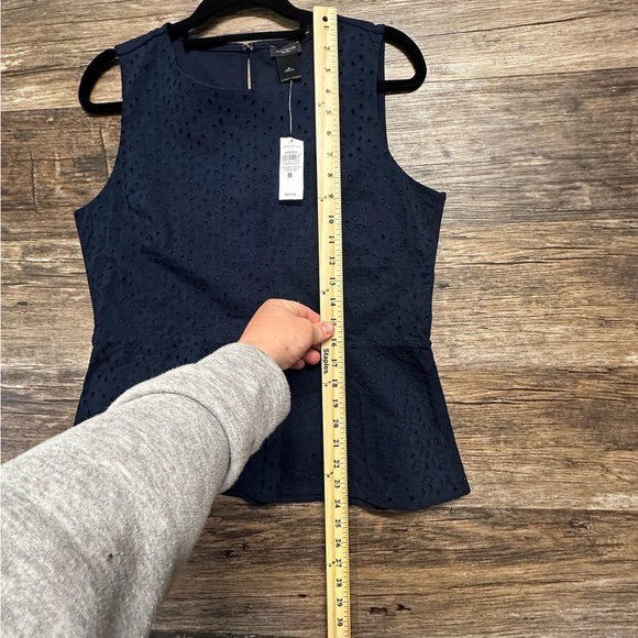 Ann Taylor Factory Navy Blue Tank Top Blouse - Picture 5 of 10